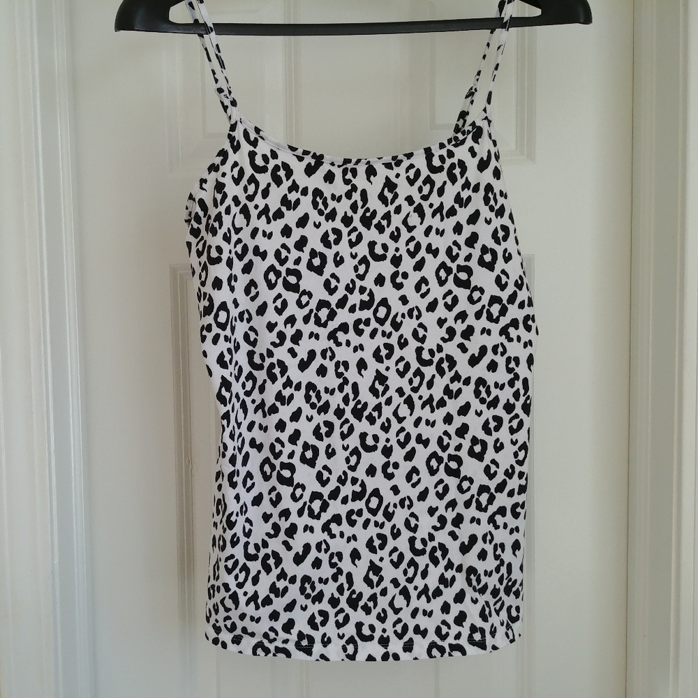 Animal Print LOFT Outlet Camisole Tank Top